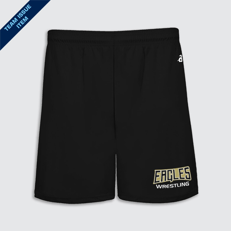 Eagles Wrestling B-Core Performance Short, Size: Youth S