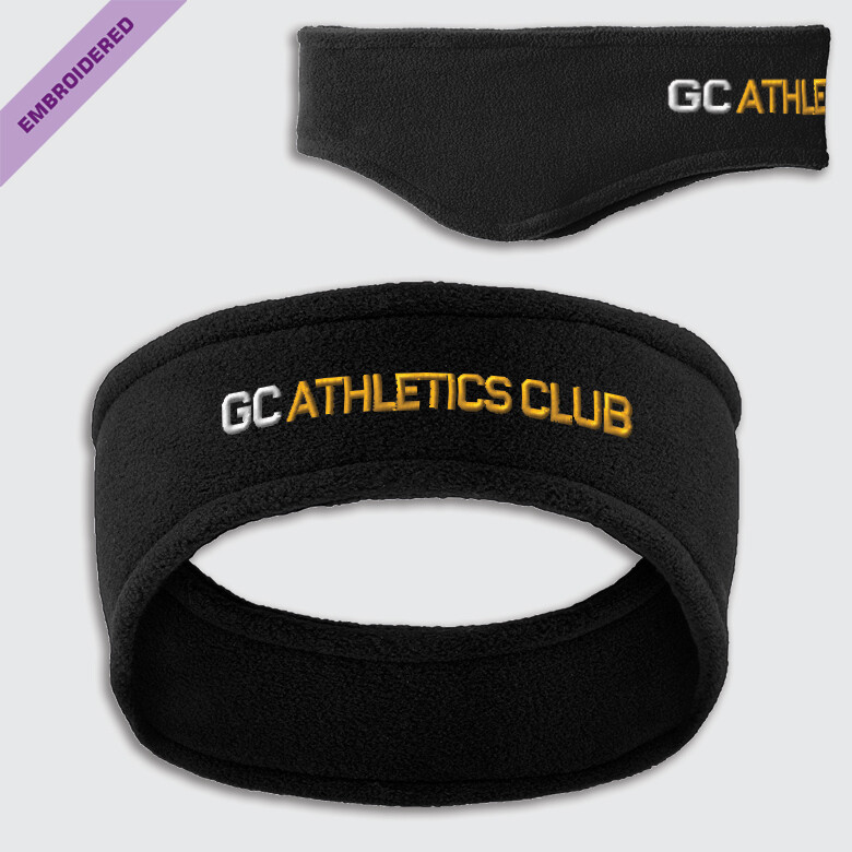 Grove City Athletics Club EMB Stretch Fleece Headband