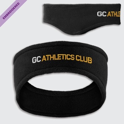 Grove City Athletics Club EMB Stretch Fleece Headband