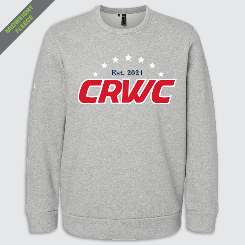 CRWC Adidas Premium Fleece Crewneck