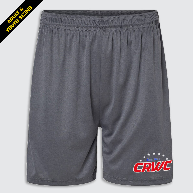 CRWC Pocketed Tech Shorts, Size: S