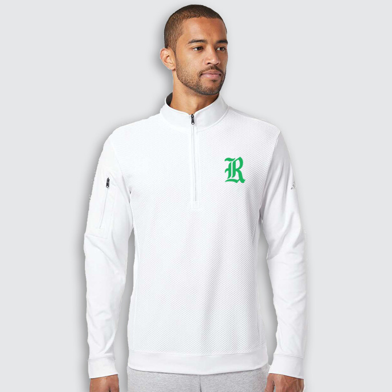 RHSP 1x-R Adidas Quarter Zip, Size: S, Color: White