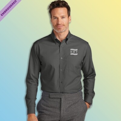 HBT EMB Brooks Brothers® Wrinkle-Free Stretch Nailhead Shirt