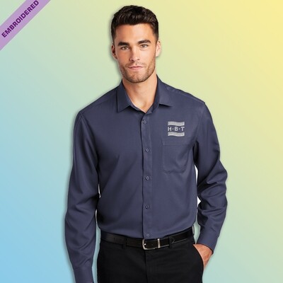 HBT EMB Port Authority ® Long Sleeve Performance Staff Shirt