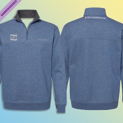 HBT EMB Columbia Half-Zip Sweatshirt