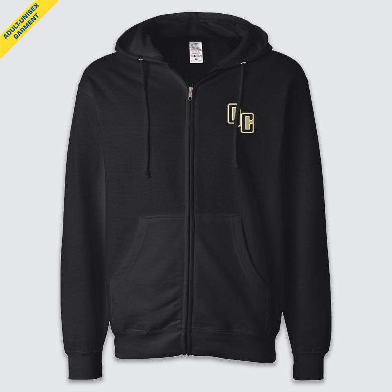 GC-LC Full-zip Premium Fleece Hoodie, Size: S