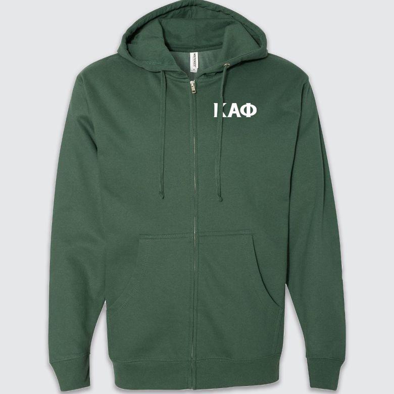 KAP Mid-weight Fleece Full-zip Hoodie