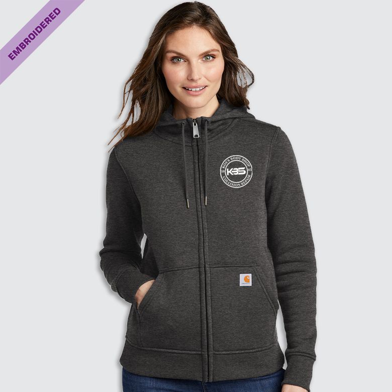 KBS Circle EMB Carhartt Women&#39;s Full-zip Hood