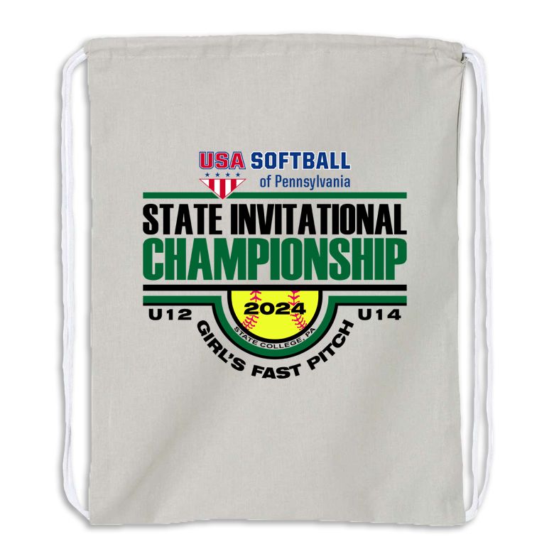 2024 U12/U14 S.I.C. Cotton Draw-string bag *