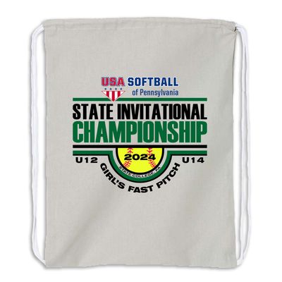 2024 U12/U14 S.I.C. Cotton Draw-string bag *