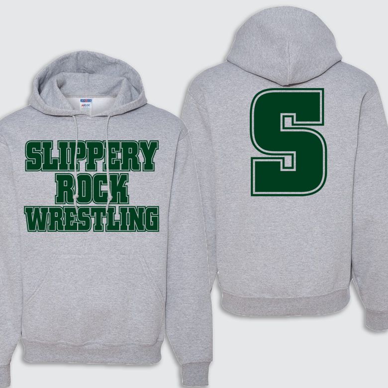 Slippery Rock Wrestling &quot;S&quot; Pullover Hoodie