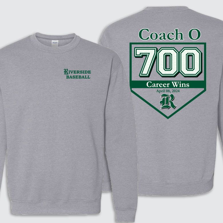Coach O 700 Wins Fleece Crewneck