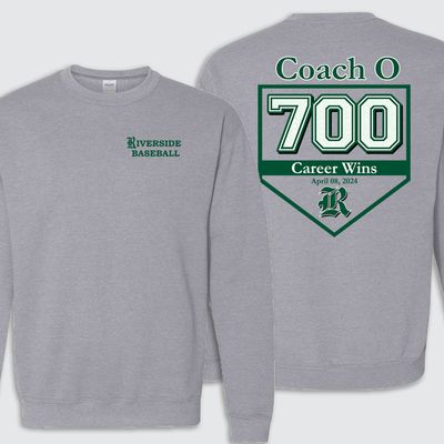 Coach O 700 Wins Fleece Crewneck