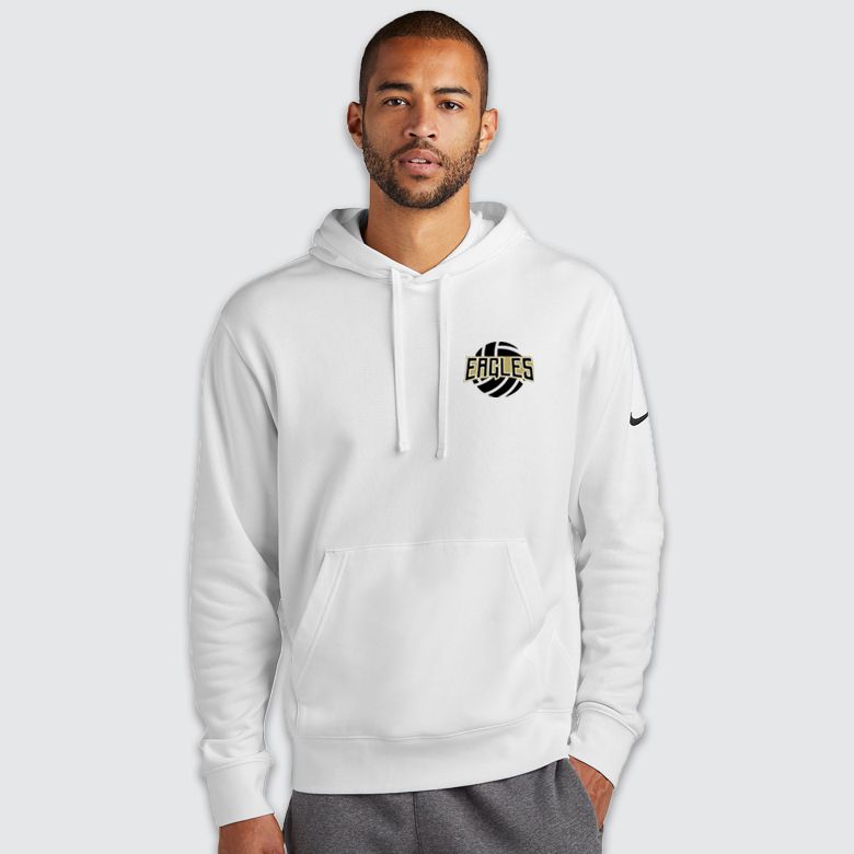 GCVB Club Fleece Nike Hoodie, Color: White, Size: S
