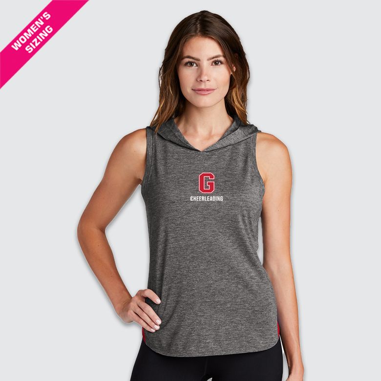 Ladies Sport-Tek Lil&#39; &#39;G&#39; Draft Hoodie Tank