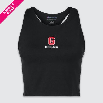 Women&#39;s Champion Lil&#39; &#39;G&#39; Crop Racerback Tank