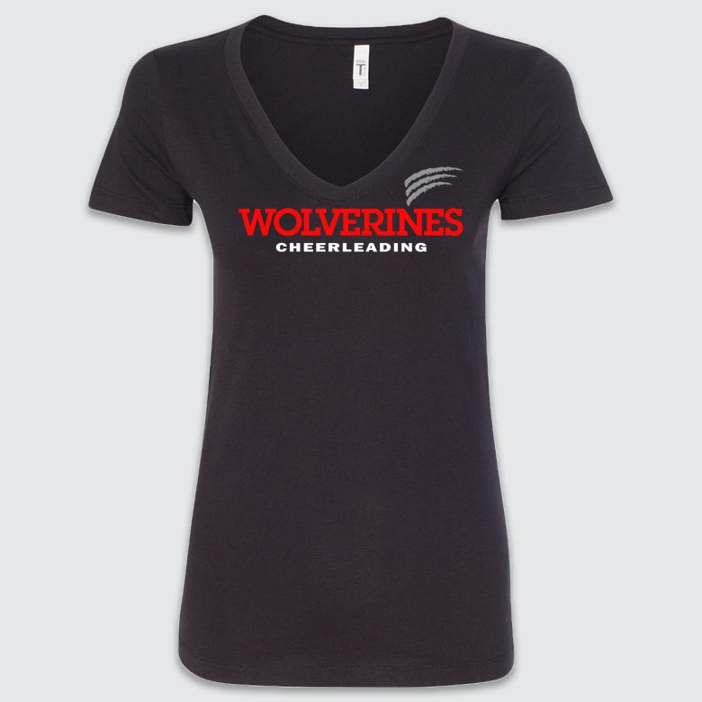 Ladies Wolverine Claw V-Neck
