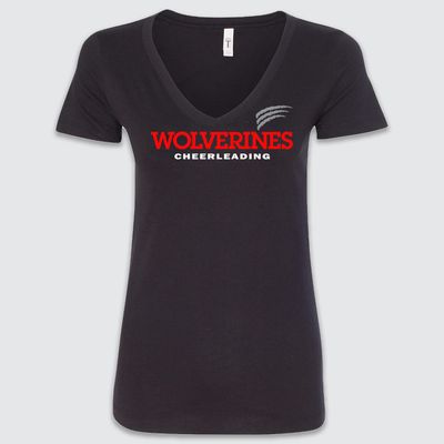 Ladies Wolverine Claw V-Neck