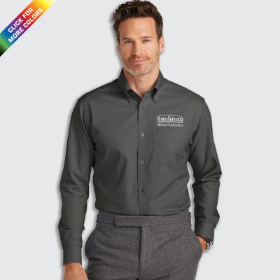 Hauhinco-EMB Brooks Brothers® Wrinkle-Free Stretch Nailhead Shirt