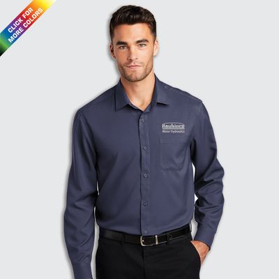 Hauhinco-EMB Port Authority ® Long Sleeve Performance Staff Shirt