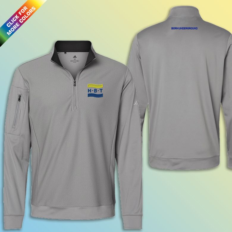 HBT-BU-EMB Adidas Performance Quarter Zip