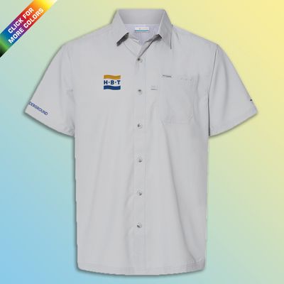 HBT-BU-EMB Columbia PFG Slack Tide™ Camp Shirt