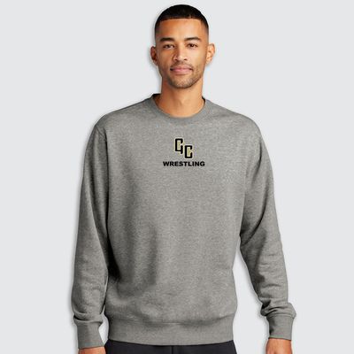 GC3X-DTF Wrestling Nike Club Fleece Sleeve Swoosh Crew