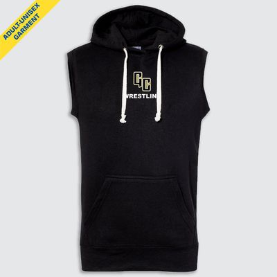 GC3X-DTF Wrestling Triblend Sleeveless Hooded Sweatshirt
