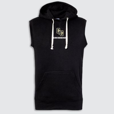 GC3X-DTF Swimming Triblend Sleeveless Hooded Sweatshirt