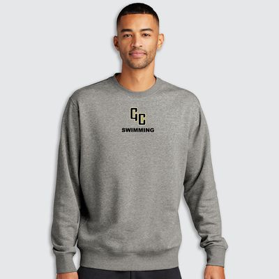 GC3X-DTF Swimming Nike Club Fleece Sleeve Swoosh Crew
