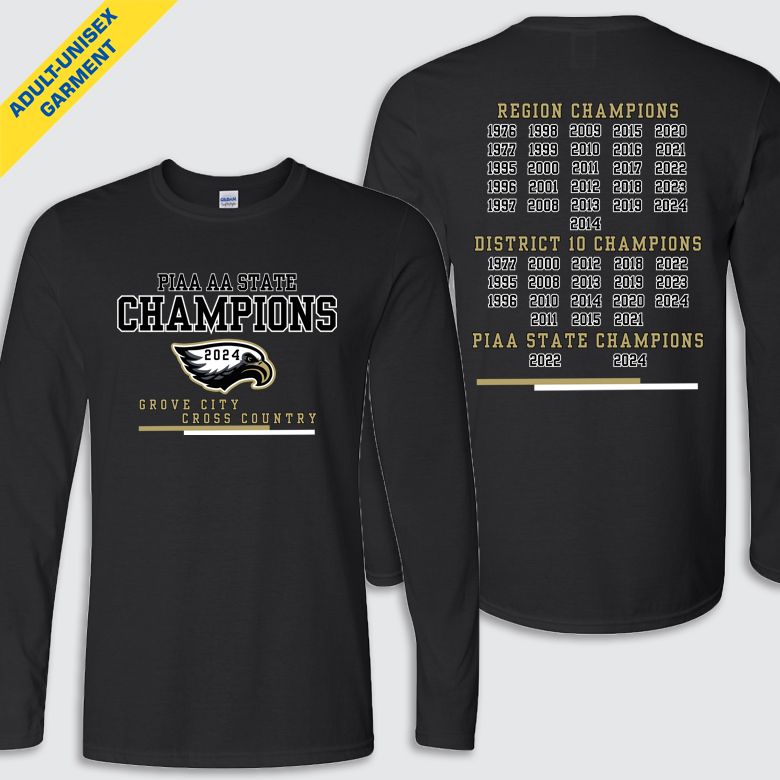 2024 GCXC State Champion LS Tees