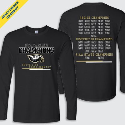 2024 GCXC State Champion LS Tees