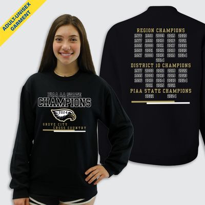 2024 GCXC State Champion Softstyle Midweight Crew Fleece