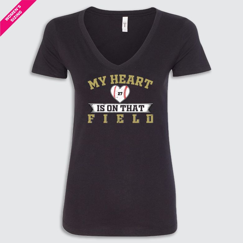Women&#39;s &#39;My Custom Heart&#39; V-Neck