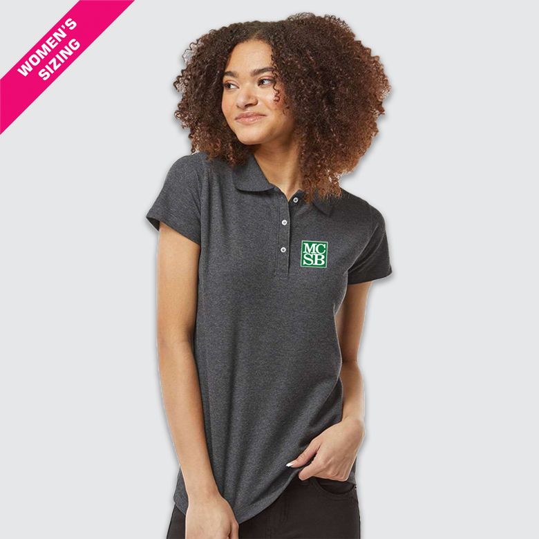 Women&#39;s Cut MCSB Sport Pique Polo
