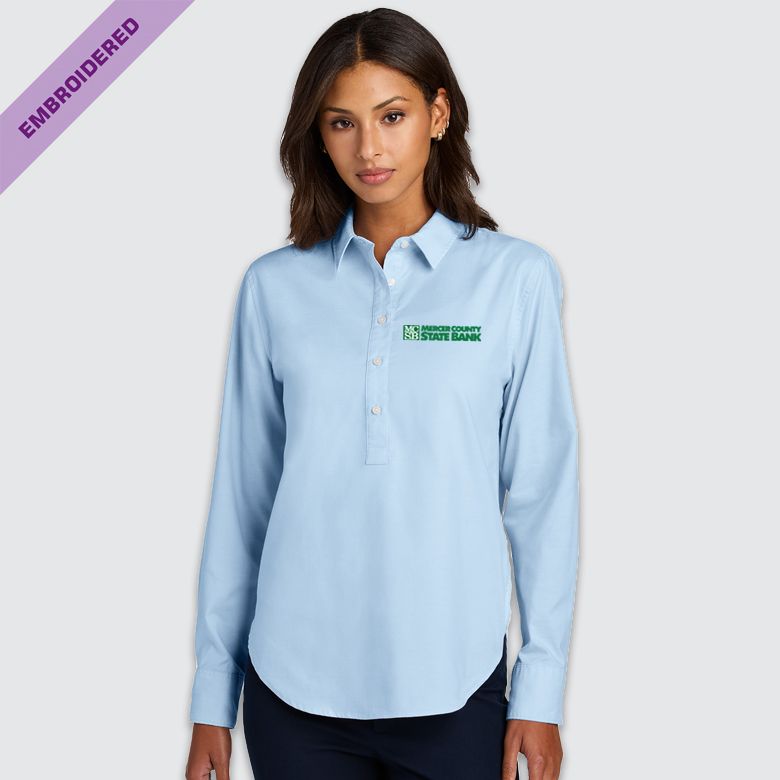 Women’s MCSB Long Sleeve Modern Oxford Shirt
