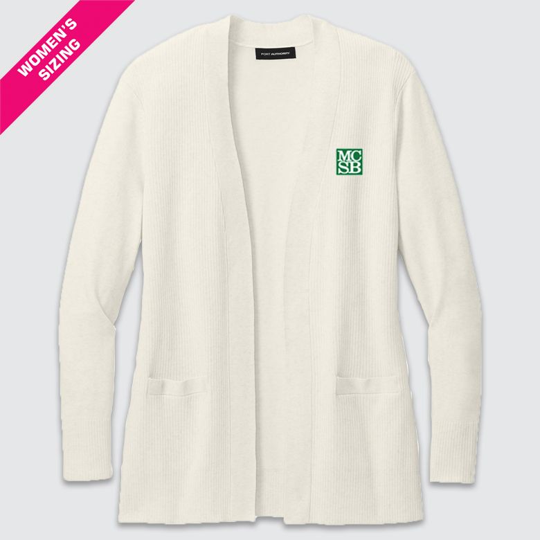 Women’s Open-Front MCSB Cardigan Sweater