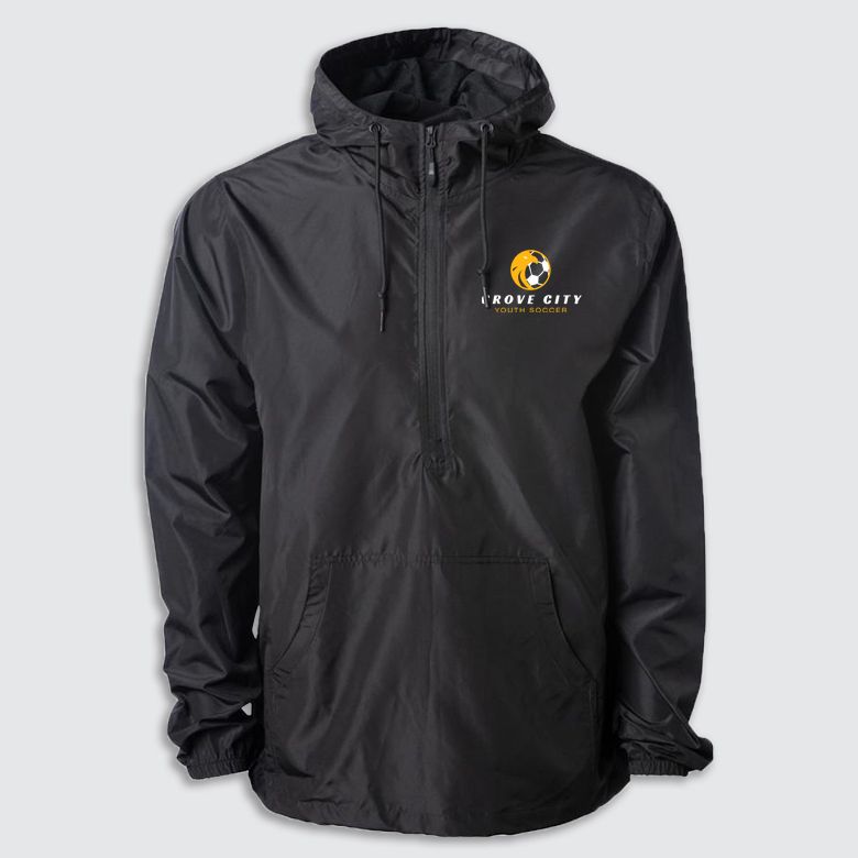 GCYS Hooded Half-zip Wind-breaker