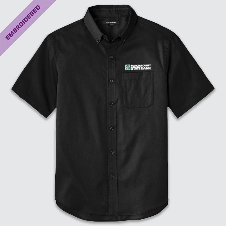 Short Sleeve SuperPro React MCSB Twill Shirt