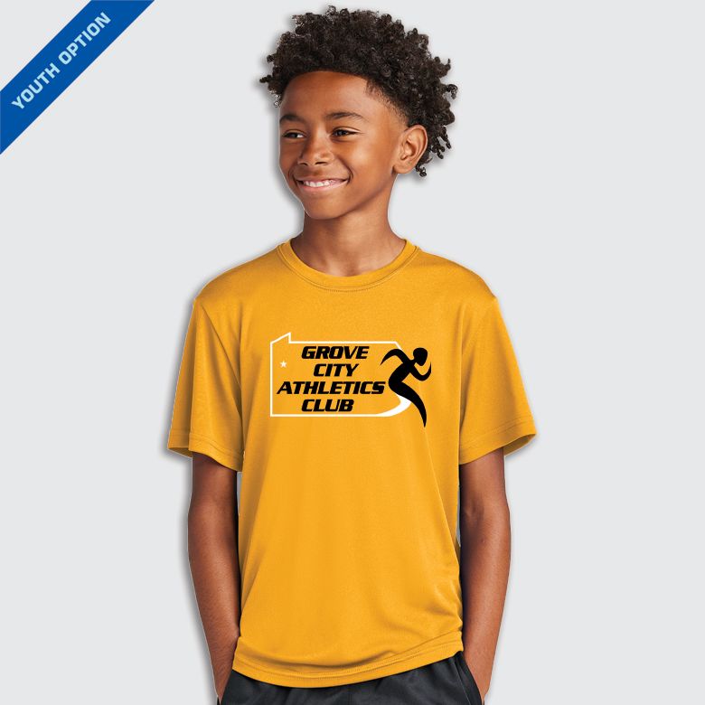 GCAC Sport-Tek Posi-Charge Short-Sleeve Tech Tees, Size: Youth S