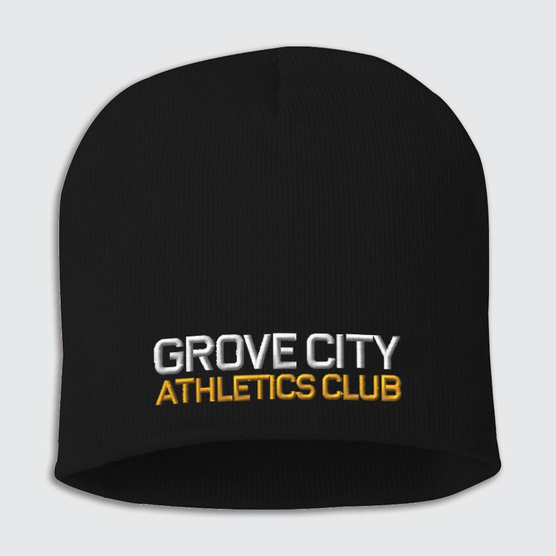 Grove City Athletics Club EMB Knit Beanie