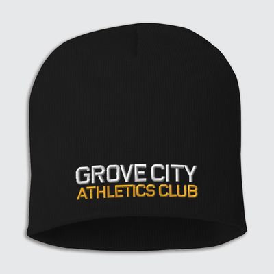 Grove City Athletics Club EMB Knit Beanie