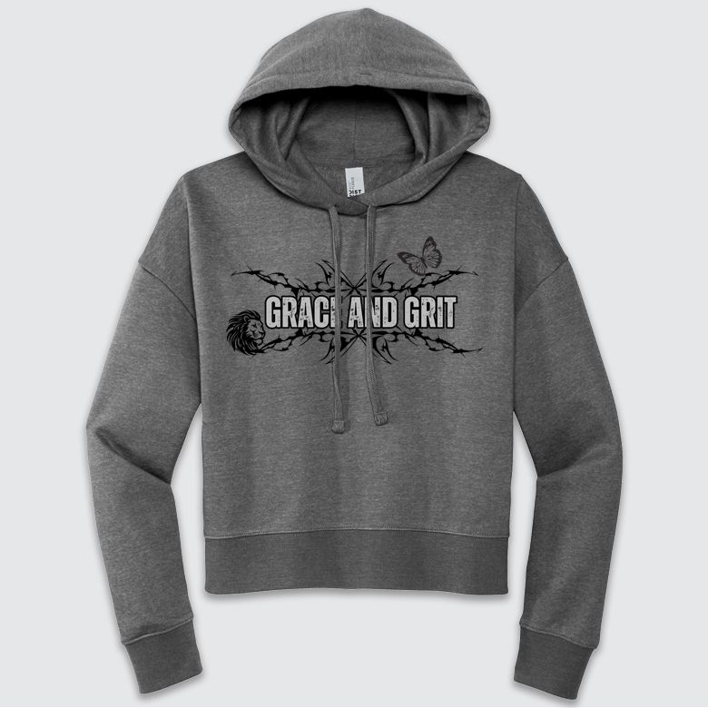 Grace &amp; Grit Cropped Hoodie