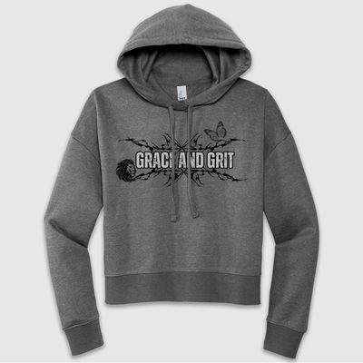 Grace &amp; Grit Cropped Hoodie