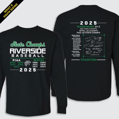 RHSP 2025 PIAA State Champs Long-sleeve tee