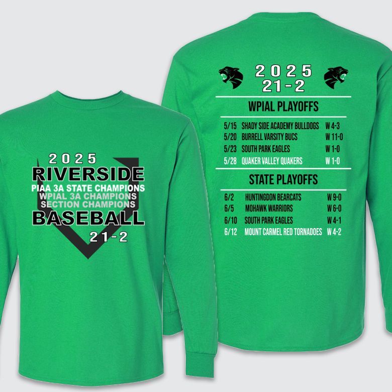 RHSP 2025 State Playoffs Long-sleeve tee, Size: S