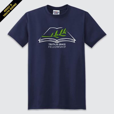 T&amp;G Fellowship Navy Short-Sleeve Tee