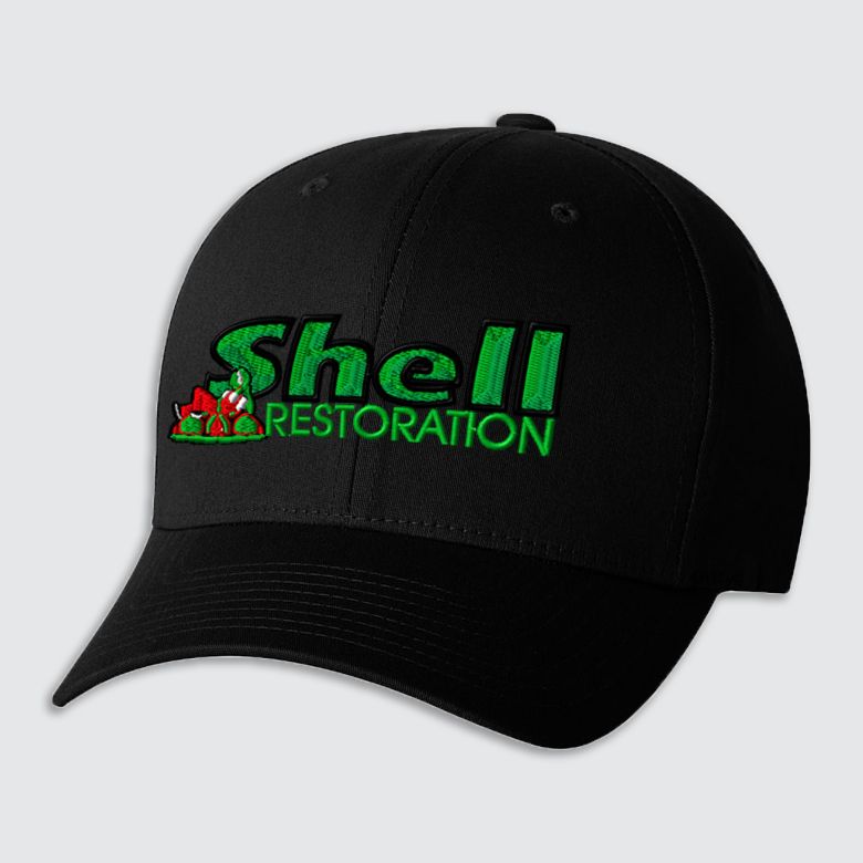 Shell Restoration V-Flexfit Cotton Twill Cap