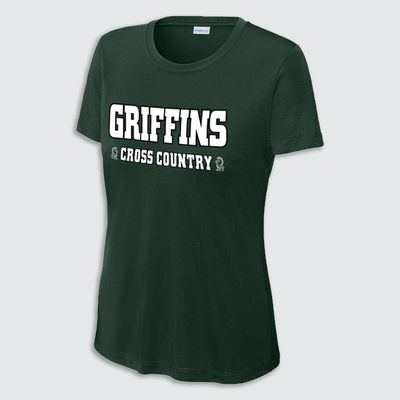 Griffins Cross Country Women&#39;s Sport-Tek Short-sleeve Tee