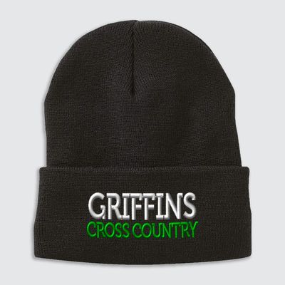 Griffins CC-EMB 12&quot; Fleece Lined Cuffed Beanie